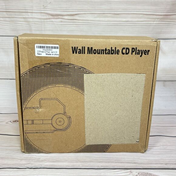 Portable Bluetooth CD Player Wall-Mounted FM Radio USB/SD AUX w/Remote -Open Box - Picture 14 of 16